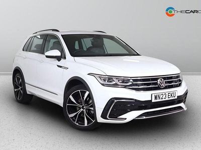 Used VW Tiguan R-line 150 HP (110 kW) 2023 White SUV