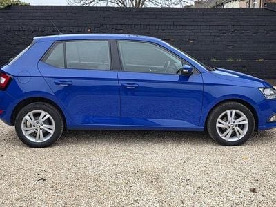 Used Skoda Fabia SE 60 HP (44 kW) 2021 Blue Hatchback