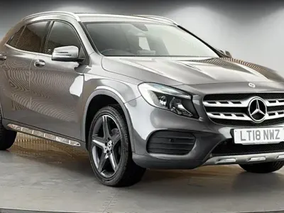 Used Mercedes GLA200 AMG line 136 HP (100 kW) 2018 Mountain grey SUV