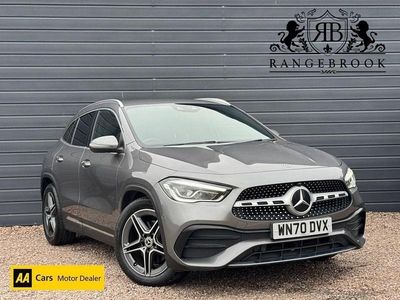 Usado Mercedes GLA200 AMG line 163 HP (119 kW) 2020 Cinzento SUV