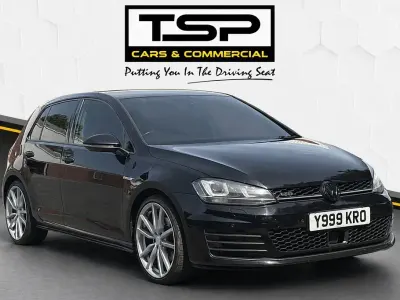 Used VW Golf VII GTD 184 HP (135 kW) 2016 Black Hatchback