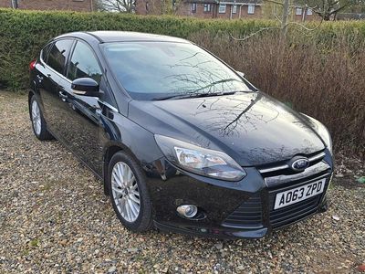 Used Ford Focus Zetec 2013 Black Hatchback