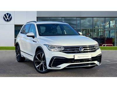 Used VW Tiguan R-line 150 HP (110 kW) 2022 White SUV