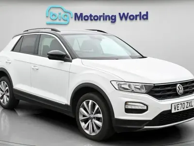 Usado VW T-Roc Design 110 HP (80 kW) 2021 Branco SUV