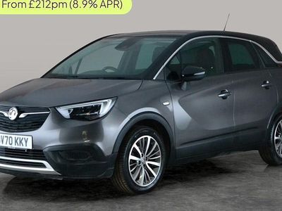 Used Vauxhall Crossland X SRi 83 HP (61 kW) 2020 Grey SUV