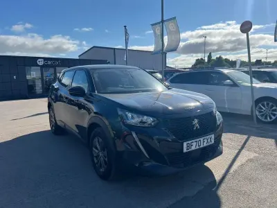 Used Peugeot 2008 Active 100 HP (73 kW) 2020 Black SUV