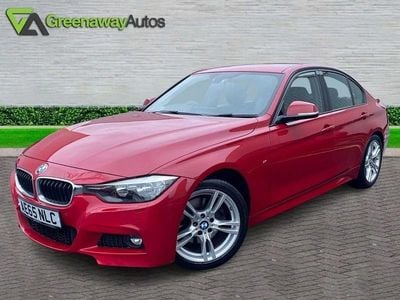 Used BMW 330 M Sport 252 HP (185 kW) 2015 Red Sedan