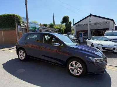 Used VW Golf VIII S 115 HP (84 kW) 2022 Blue Hatchback