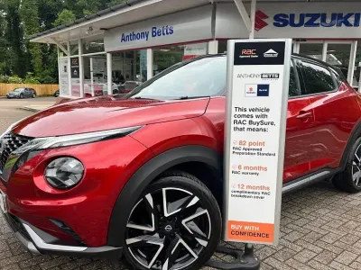 Used Nissan Juke Tekna+ 114 HP (83 kW) 2025 Red SUV