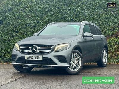 Grey Used 2017 Mercedes GLC350 AMG Line Premium Estate | £20,990 (Fair price)