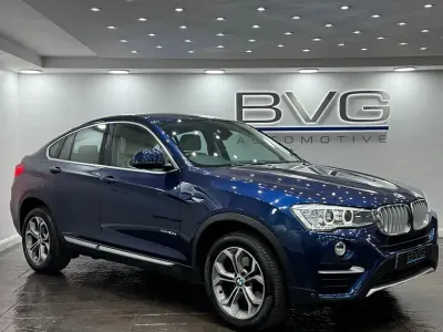 Used BMW X4 xLine 190 HP (139 kW) 2017 Blue SUV