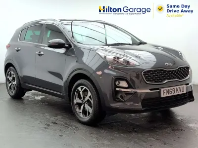 Used Kia Sportage 130 HP (95 kW) 2019 Grey SUV