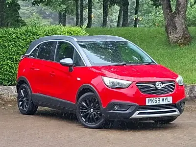 Used Vauxhall Crossland X Elite 81 HP (59 kW) 2018 Red SUV