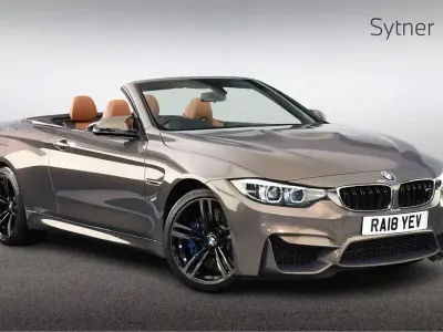 Used BMW M4 Cabriolet Comfort Edition 425 HP (312 kW) 2018 Beige Cabriolet