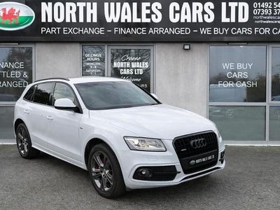 Used Audi Q5 S-line plus 190 HP (139 kW) 2015 White SUV
