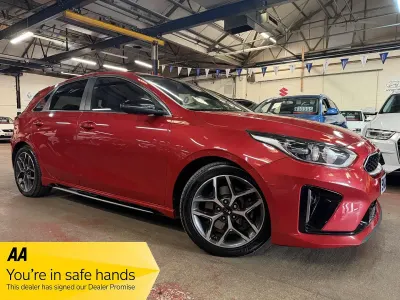 Używany Kia Ceed GT-Line 136 KM (100 kW) 2020 Czerwony Hatchback