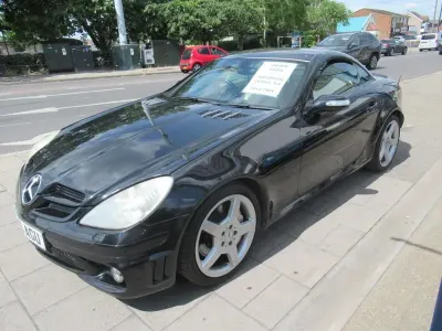 Used Mercedes SLK55 AMG AMG 2005 Black Cabriolet