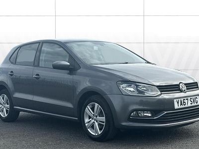 Begagnad VW Polo Edition 90 HK (66 kW) 2017 Grå Halvkombi