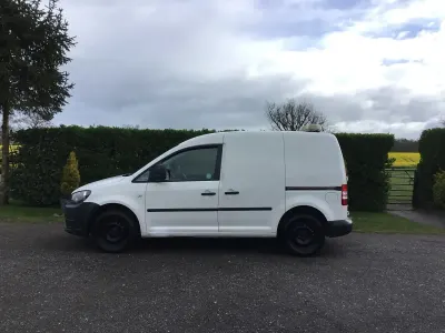 Used VW Caddy Startline 75 HP (55 kW) 2014 White MPV