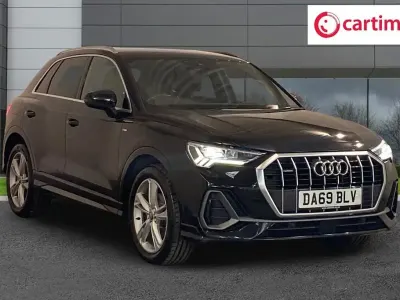 Second-hand Audi Q3 S-Line 150 CP (110 kW) 2020 Negru SUV