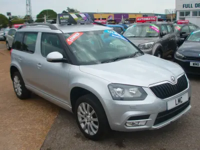 Used Skoda Yeti SE L 110 HP (80 kW) 2016 Silver SUV
