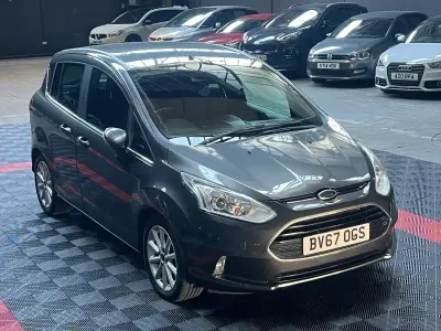 Used Ford B-MAX Titanium 125 HP (91 kW) 2017 Grey MPV