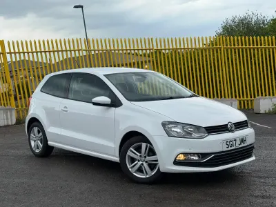 Käytetty VW Polo Edition 60 HP (44 kW) 2017 Valkoinen Viistoperä
