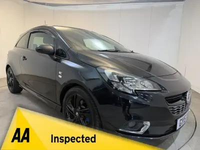 Used Vauxhall Corsa Edition 115 HP (84 kW) 2015 Black Hatchback