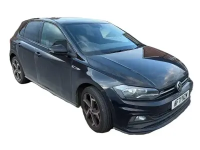 Used VW Polo R-line 110 HP (80 kW) 2021 Black Hatchback