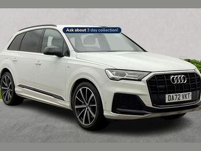 Used Audi Q7 Black Edition 334 HP (245 kW) 2022 White SUV