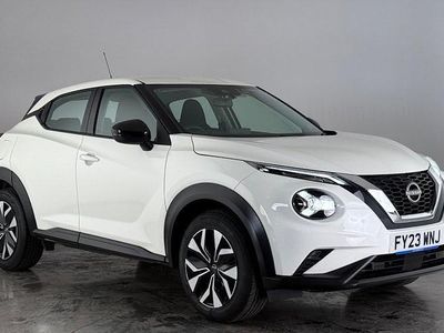 Used Nissan Juke Acenta 114 HP (83 kW) 2023 White SUV