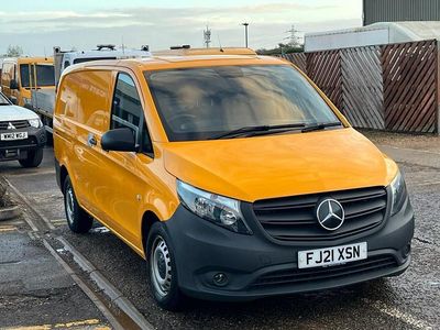 Yellow Used 2021 Mercedes Vito Progressive Van | £7,999