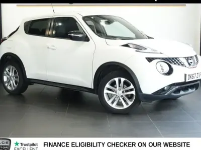 Used Nissan Juke N-Connecta 115 HP (84 kW) 2017 White SUV