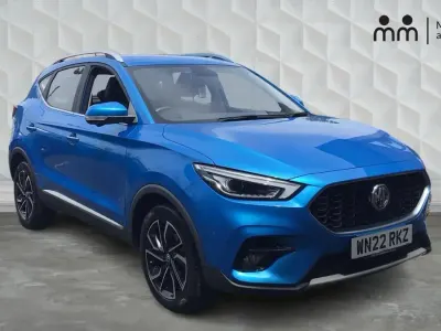 Used MG ZS Exclusive 106 HP (77 kW) 2022 Blue SUV