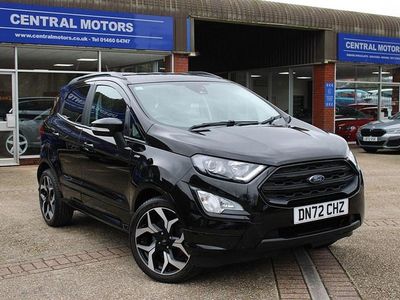 Used Ford Ecosport ST-Line 125 HP (91 kW) 2021 Black SUV