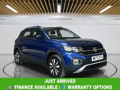 Used VW T-Cross S 95 HP (69 kW) 2023 Blue SUV