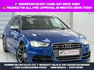 Used Audi S3 Sportback Design 2016 Blue Hatchback
