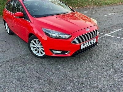 Red Used 2015 Ford Focus Titanium Hatchback | £5,000 (Good price)