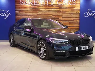 Used BMW 540 M Sport 340 HP (250 kW) 2017 Black Sedan