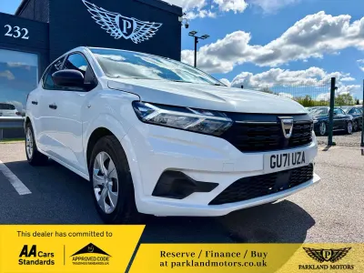 Used Dacia Sandero Essentiel 2021 White Hatchback