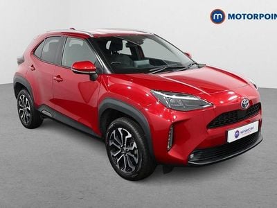 Used Toyota Yaris Hybrid Design 2022 Red Hatchback