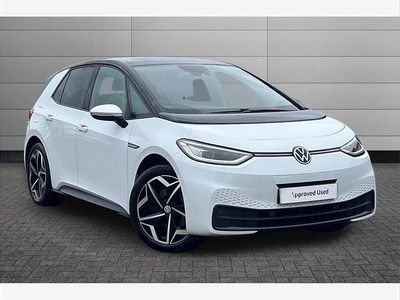 Used VW ID.3 Pro 150 kW (204 HP) 2021 White Hatchback