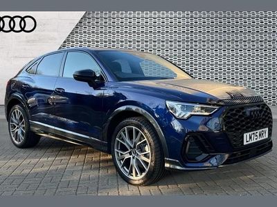 Used Audi Q3 Black Edition 150 HP (110 kW) 2025 Blue SUV