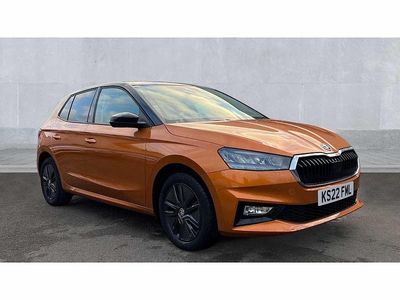 Phoenix orange Used 2022 Skoda Fabia Colour Edition Hatchback | £11,393 (Fair price)