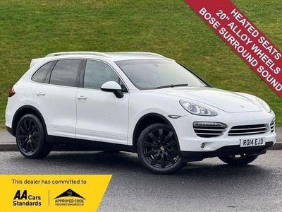 White Used 2014 Porsche Cayenne Platinum Edition SUV | £13,600 (Super price)