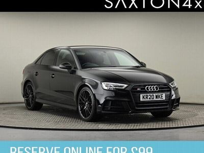 used Audi A3 Saloon (2020/20)S3 Black Edition TFSI 300PS Quattro S Tronic auto 4d