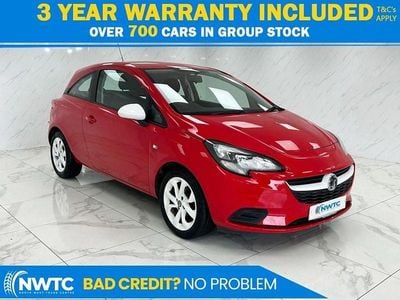 Used Vauxhall Corsa 75 HP (55 kW) 2017 Red Hatchback