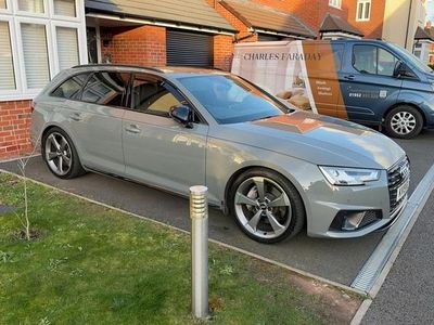 Used Audi A4 Black Edition 245 HP (180 kW) 2019 Grey Estate