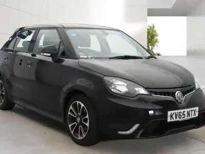 Usado MG MG3 106 CV (77 kW) 2016 Negro Utilitario