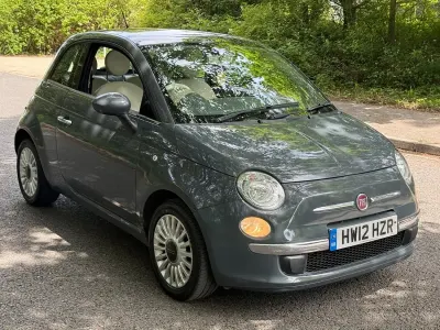 Used Fiat 500 Lounge 69 HP (50 kW) 2012 Grey Hatchback